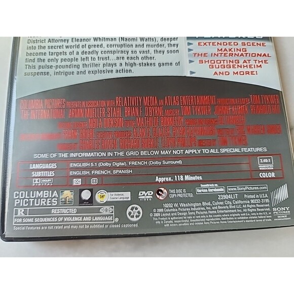 The International (DVD, 2009) - Picture 8 of 10